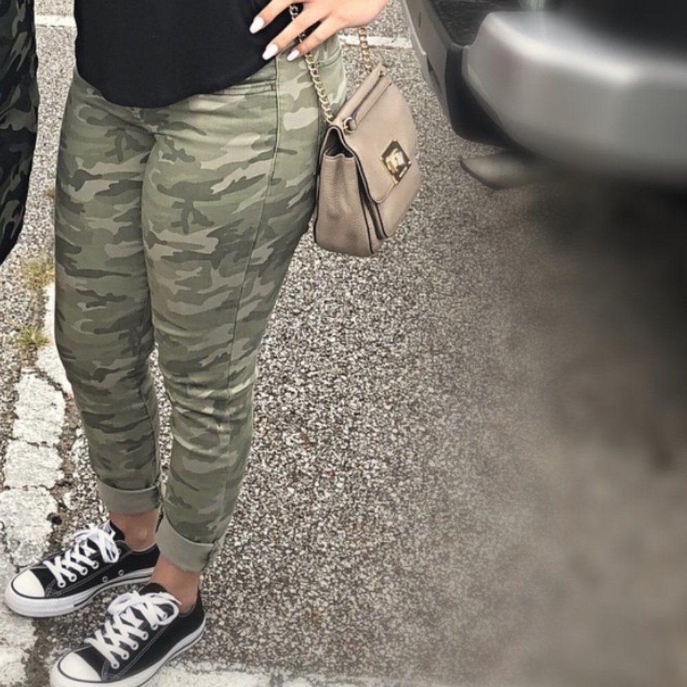 Camo jeans